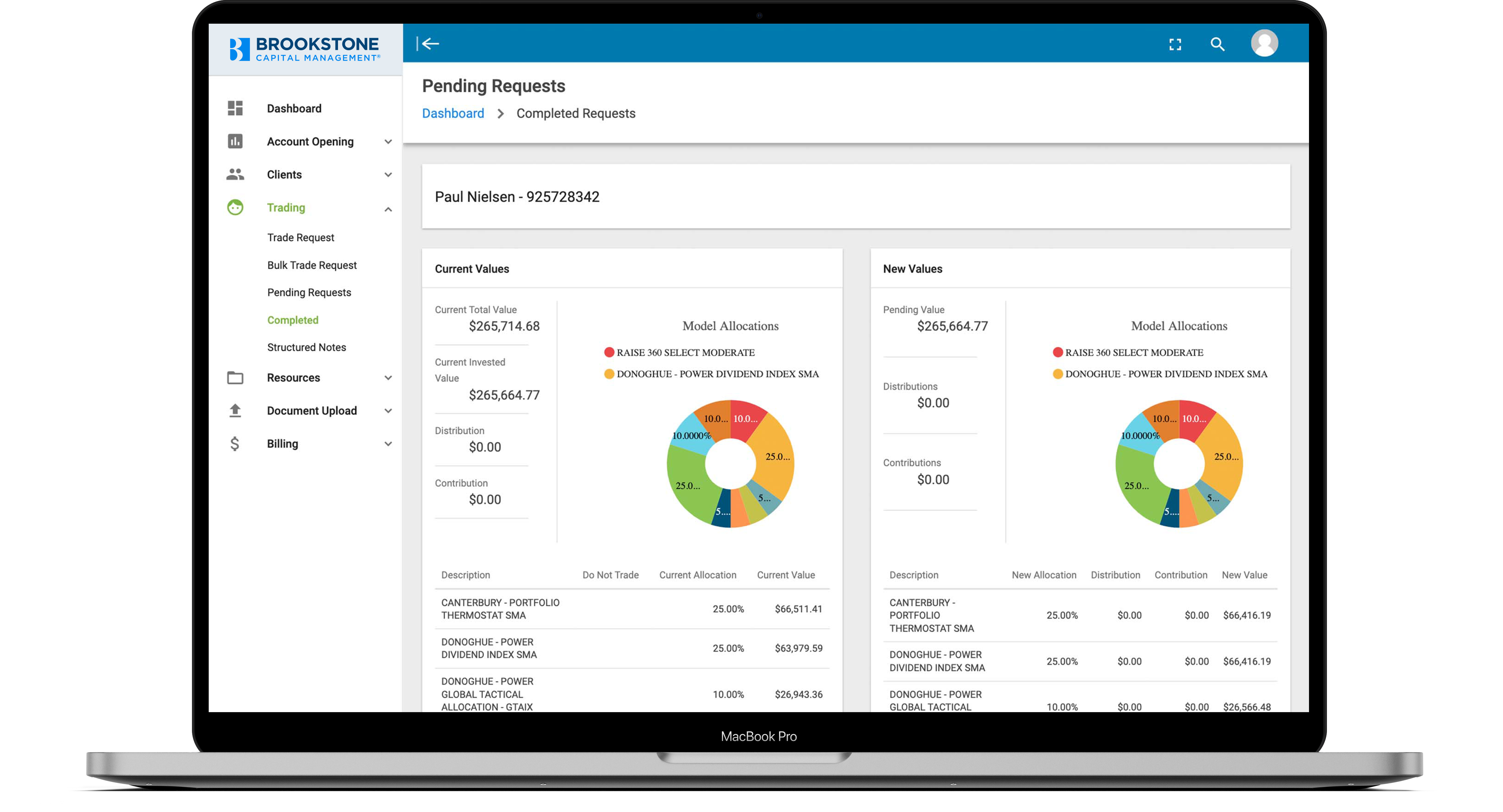 interactive financial advisor platform